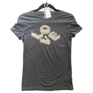 Free People Love T-shirt  Black Size M